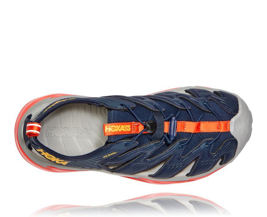 Hoka One One Sandale Panske Čierne/Červené - Hopara - 12450-FWYU